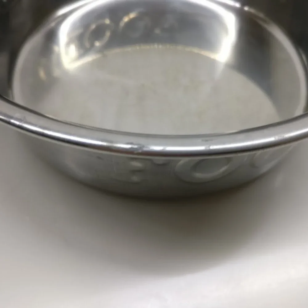 Top Paw Foodie Embossed Pet Bowl Stainless